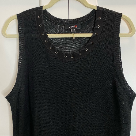 Yesta Knitted Tank Shift Dress - Picture 2 of 8